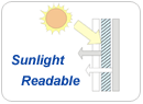 Sunlight Readable Transflective LCD